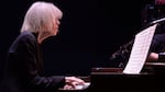 BOLOGNA, ITALY - NOVEMBER 22: American musician and author Carla Bley perform with bassist Steve Swallow and their quintet for Bologna Jazz Festival at Auditorium Unipol on November 22, 2014 in Bologna, Italy. (Photo by Roberto Serra - Iguana Press/Getty Images)
