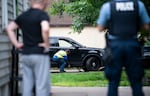 A vehicle belonging to Vance Boelter is towed from the alley behind his home on June 14, 2025 in Minneapolis, Minnesota. Boelter a suspect in the shooting of two Democratic-Farmer-Labor lawmakers. DFL State Rep. Melissa Hortman and her husband, Mark Hortman, were shot and killed. DFL State Sen. John Hoffman and his wife were also shot and hospitalized in a separate incident. Minnesota Gov. Tim Walz said during a press conference that the shooting "appears to be a politically motivated assassination." (Photo by Stephen Maturen/Getty Images)