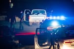 Clackamas County Sheriff's deputies stop a man who someone had mistakenly reported for robbing a house near Mulino, Oregon, on Sept. 10, 2020.