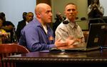 Trenton Anderson and Mike D'Epiro testify before the Portland City Council on the difficulty of finding a job after serving felony sentences.