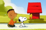 Franklin makes his first friend in the Apple TV special, Snoopy Presents: Welcome Home, Franklin.