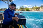Jennifer Kogan is helping transport donated items to residents in need in the Lahaina area.