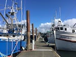 A lot of Oregon fishermen had docked their boats in Newport by April 3 because of low seafood prices and uncertain markets during the coronavirus pandemic.