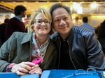 Jen-Hsun Huang (right) and his wife Lori donated $50 million to OSU. Jen-Hsun is the founder and CEO of the software company NVIDIA. He and Lori are both OSU graduates.