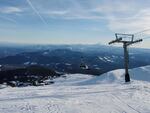 Warm weather has left the Cascades with little to no snow at lower elevations; the only places to ski are at higher elevations.