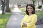Susheela Jayapal in a portrait provided by her campaign. Jayapal is stepping down as Multnomah County commissioner to run for Congress.