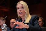 Attorney General Pam Bondi testifies before a Senate Appropriations subcommittee on June 25 in Washington, D.C.