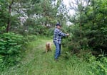 Gordon Fultz clears a path through his nearly 30-acre wildlife refuge near Amity, Ore., June 16, 2022. Fultz was a lobbyist for the Association of Oregon Counties and helped create Oregon’s growth management system.