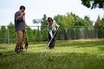 Former Chemawa students showed up to help clean graves on Memorial Day