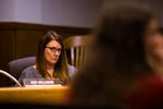 Rep. Cheri Helt, R-Bend, a member of the House Committee on Human Services and Housing, is pictured at the Oregon Capitol, Wednesday, Feb. 20, 2019. The committee held hearings on bills related to child care and rent control.