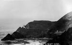 This image, dated 1898, shows Heceta Head Lighthouse not long after it first began operation.