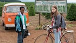 Actors Jahi Winston and Peyton Kennedy star in Netflix's new filmed-in-Oregon series, "Everything Sucks."