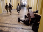 Rioters damaged the U.S. Capitol building after they breeched security and entered the building during a session of Congress. Lawmakers and other workers in the building had to hide for hours before heavily armed police cleared the building.