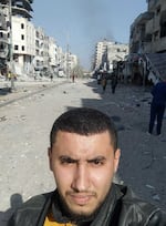 For months after the war began in Gaza, Majed Al-Shorbaji ate bread baked from animal feed. "It tastes like dirt, like wood. It's really bad but there's no other solution,' he says. Born in Gaza, Al-Shorbaji had been living as a refugee in Italy but came home in September 2023 to visit his father, who had a heart attack.