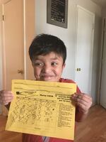 Gabe Gutierrez is a fourth grader at McNary Heights Elementary in Umatilla. His English as a second language class has moved online for the rest of the year.