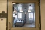 One of the cells in the Transitional Care Unit at the Minnesota Correctional Facility at Oak Park Heights.