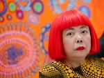 Yayoi Kusama pictured in New York in 2013.