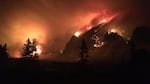 The Eagle Creek Fire spread through the Columbia River Gorge, September 4, 2017.