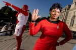 For the first Literary Costume Ball at the Library of Congress, around 2,000 people dressed as their favorite characters and packed the Thomas Jefferson Building for the Sept. 14, 2023, event, which featured caricature artists, a DJ and a costume contest. Full story here.