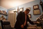 Addictions counselor Jose Garcia is pictured in his office in Hermiston, Ore., Friday, Jan. 11, 2019. Garcia started New Horizons, a substance abuse rehab services center to offer culturally specific treatment to the Latino community in Eastern Oregon.