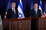 U.S. Secretary of State Antony Blinken pledged the support of the U.S. to Israeli Prime Minister Benjamin Netanyahu, while also urging Israel to avoid harming civilians as it retaliates for the deadly attacks by Hamas.