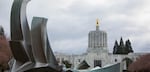 The Oregon Capitol in Salem, Oregon, Saturday, March 18, 2017. A new complaint by Oregon Labor Commissioner Brad Avakian alleges Oregon legislative leaders fostered a hostile workplace by not taking sexual harassment claims seriously enough.