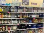 FILE: In this photo from a year ago, Russian made vodkas were no longer for sale at Rose City Liquor Store in Northeast Portland because of the war in Ukraine. An internal OLCC investigation revealed a long-standing practice in which liquor commission staff, including director Steve Marks, sent rare bottles of bourbons to certain stores where they could purchase it, violating state ethics laws and denying the general public access to rare, highly priced brands.