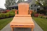 File photo of a large lounge chair in Seaside. Oregon. 