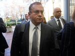 Ramesh "Sunny" Balwani, the former lover and business partner of Theranos CEO Elizabeth Holmes, arrives at federal court in San Jose, Calif. on Dec. 7, 2022.
