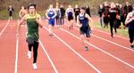 Pendleton High School senior Marcus Aaron Luke, left, was excited and ready for his last year running track. Then coronavirus disrupted everyone's plans.