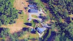 The structures seen in this 2024 aerial image will receive retroactive permits after a July 7, 2026 vote by the Lane County Board of Commissioners.