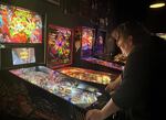 Qualifier Sunni Williams practices at Blairally Vintage Arcade ahead of the Oregon State Pinball Championships in this undated photo.