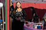 Andrea Urbina, Cherokee and Choctaw, began creating her own soaps, bath salts and candles after giving birth to her son last year. Her goal is to help others feel good about themselves.