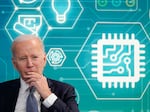 The bill to boost semiconductor production in the United States has been a top priority of the Biden administration.