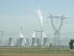 A coal-fired power plant in Shuozhou, Shanxi, China. 