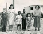 Young survivors of the Vanport flood at a Red Cross Refugee Center on Swan Island. 1300 former residents of Vanport were temporarily housed at the center.