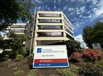 PeaceHealth University District hospital in Eugene, Ore., Sept. 11, 2023. Hospital administrators announced that they planned to close the hospital, which is the sole hospital in the city.