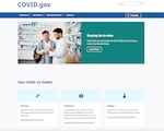 One of the pages replaced by the Lab Leak website was this COVID-19 information page, documented here via a web archive.