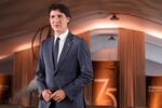 Canada's Prime Minister Justin Trudeau arrives at an event commemorating the 75th anniversary of NATO at the Andrew W. Mellon Auditorium at the NATO summit in Washington, Tuesday, July 9, 2024.