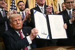 President Donald Trump in July signed the GENIUS Act, the country's first major standalone cryptocurrency legislation. Trump has embraced the crypto industry, where his family now has several business ventures.
