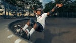 Frank "The Tank" Watkins has been skating for more than two decades. "When people feel like they are having issues or they don't fit in, a lot of times they end up at the skatepark," he says.