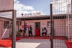 People queue outside the Unjani Clinic in Braamfischerville, Soweto, Johannesburg, South Africa on May 25, 2026.