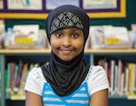 A portrait of Munira from the Class Of 2025 taken in 2015. 