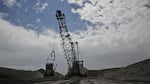 A coal mine operation in Wyoming.