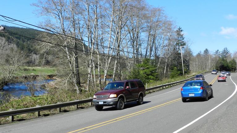 Every winter, the Necanicum River spills over its banks and floods a section of Highway 101. That is, until this winter, when a newly restored wetland helped keep the highway dry.