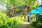 At the 2016 Rainbow Gathering in Vermont, thousands from all across the country flocked to the seven-day event.