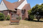 The outside of Bethany Lutheran Church in Portland, Ore., on June 20, 2026. The building will be transferred to the Native American Youth and Family Center, and will be turned into elder housing.