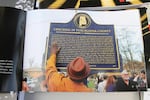 Taylor Stewart had hoped to put a large historical sign up about the Alonzo Tucker lynching, like others around the nation. The city is paying for a smaller plaque, closer to the ground. 