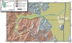 Map of arsenic test area in the Willamette Valley.