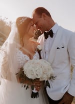 The Surovtsevs on their wedding day on Sept. 29, 2019.